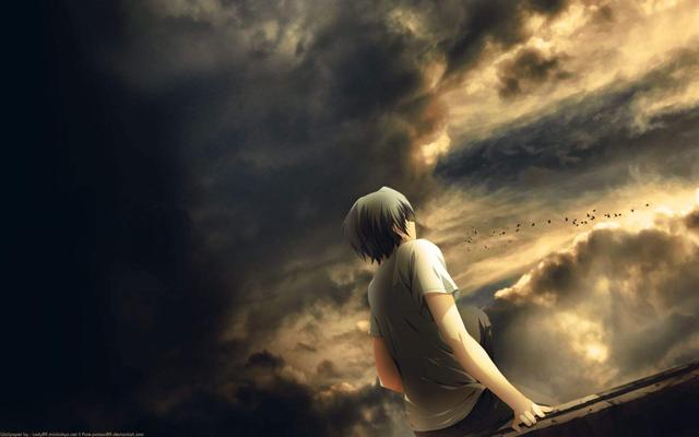 孤独失意的人从没有什么愁绪闭上眼是日落睁开眼是日出失意的人有着