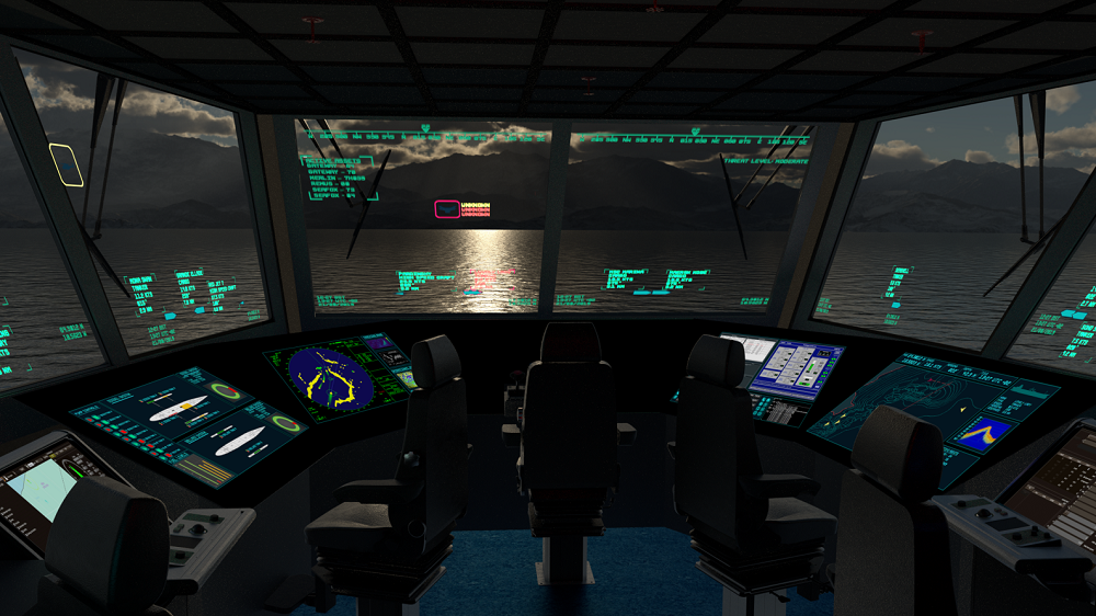 原创为未来海战做准备的三体战舰无人驾驶舰艇的多功能母舰