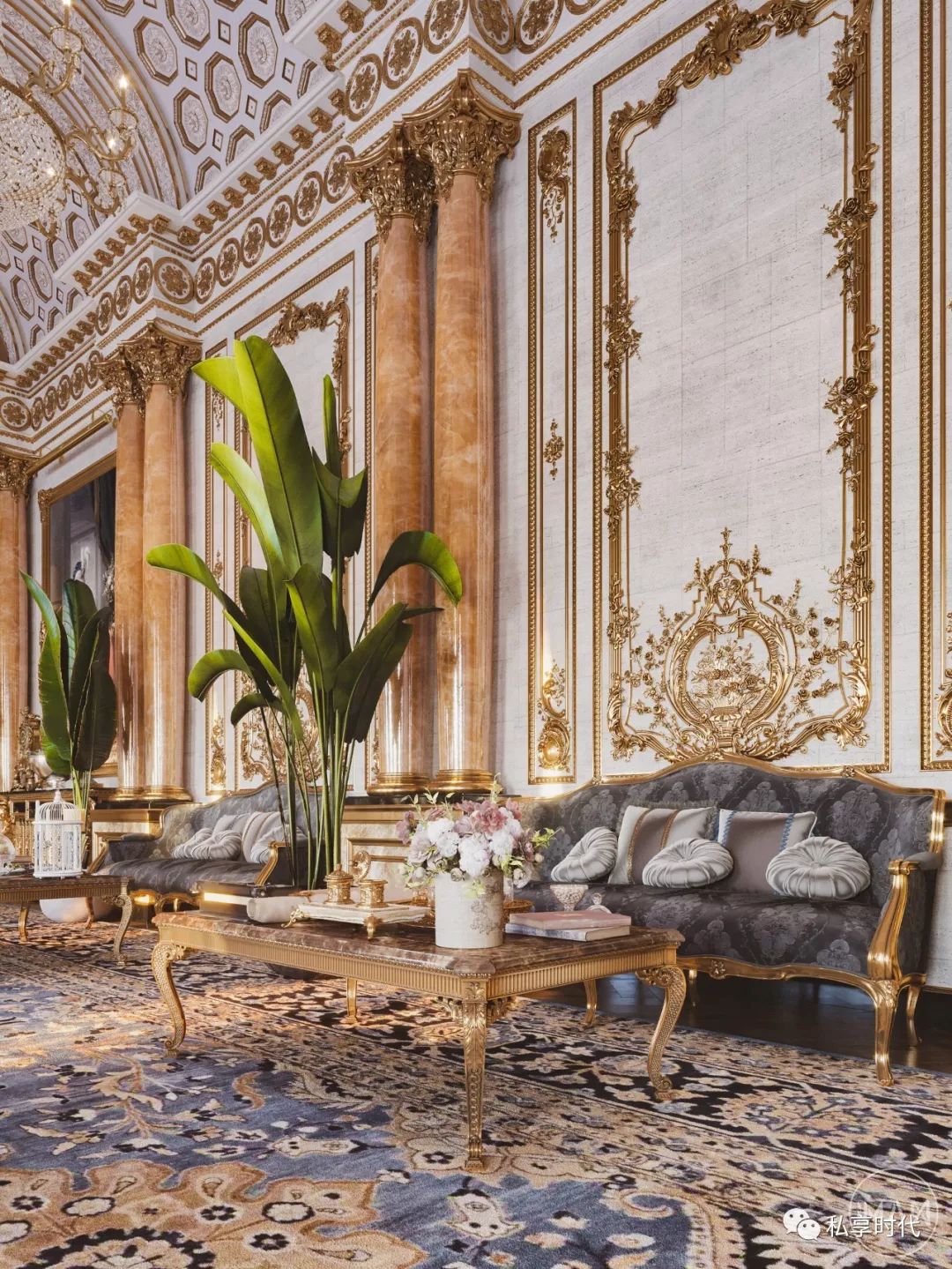重现欧式宫廷的古典,一场奢靡的视觉盛宴!_风格
