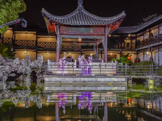 赏月赋诗何园中秋祭月诗会彰显月亮城文化内涵