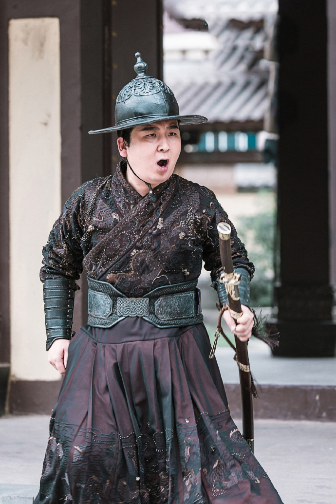 少年大钦差的陈文杰战修罗首演反派锦衣卫被网友嫌胖