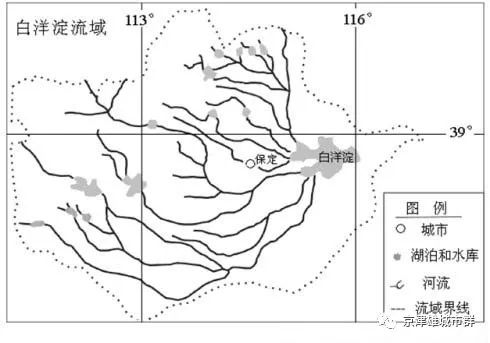 白洋淀堤防示意图图片