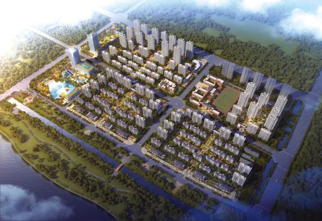 丰大汴河小镇二期荣丰苑坐拥汴河景观带,小黄河景观带第一排,容积率仅