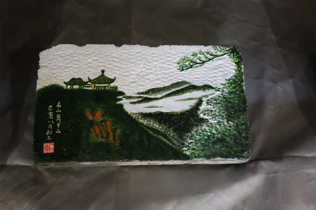 "百砖家乡情"凌新华砖刻画作品展丨新市之美,藏于这方寸砖块间_古镇