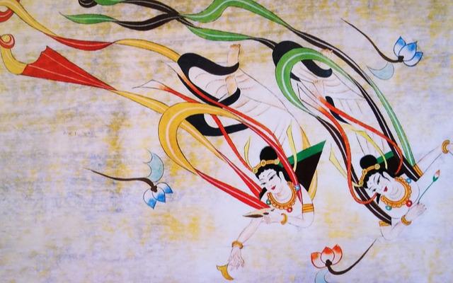 深入荒漠艺术宫殿邂逅惊艳的敦煌飞天