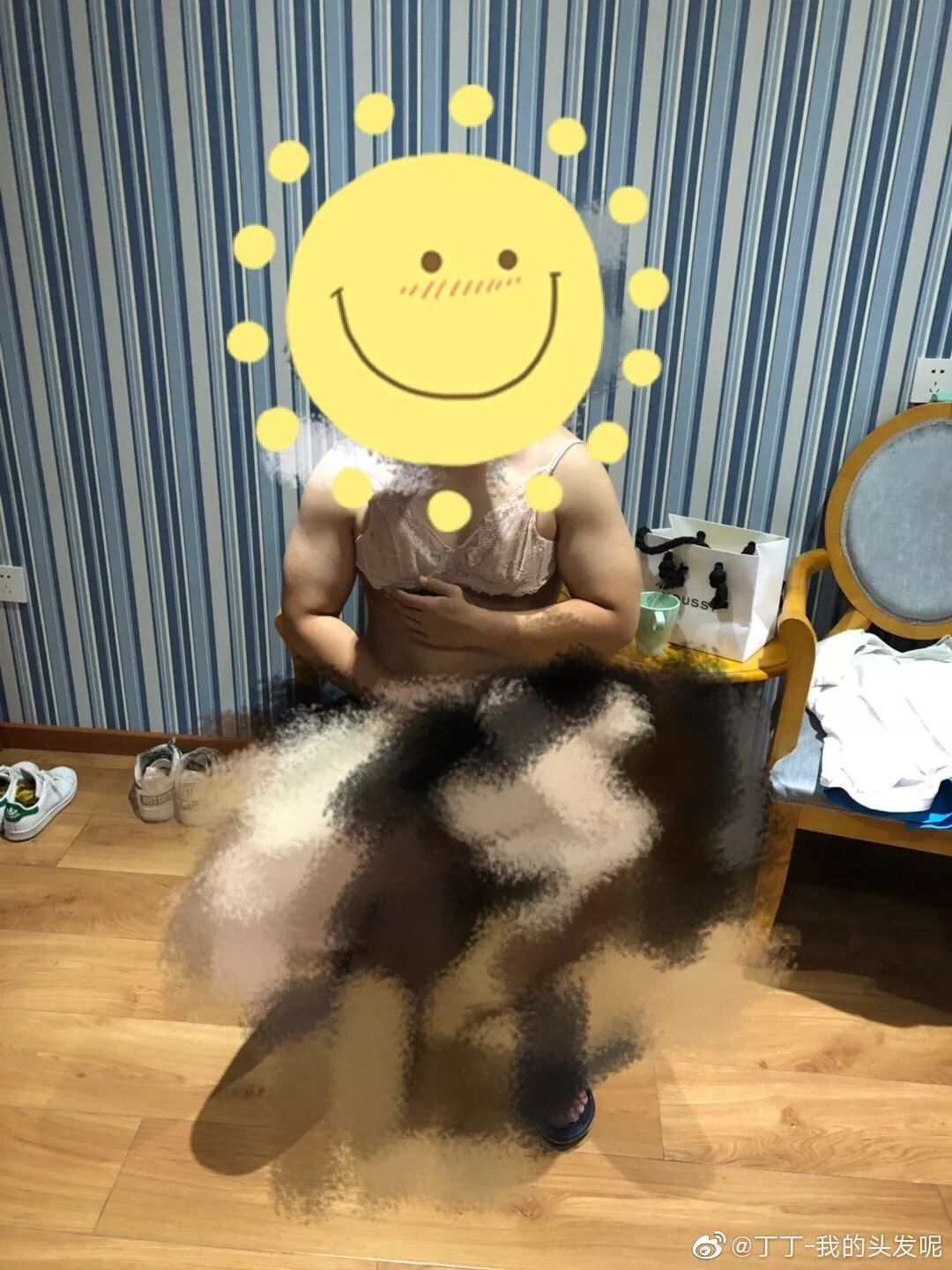 男朋友竟然偷穿我的内衣实在太骚了