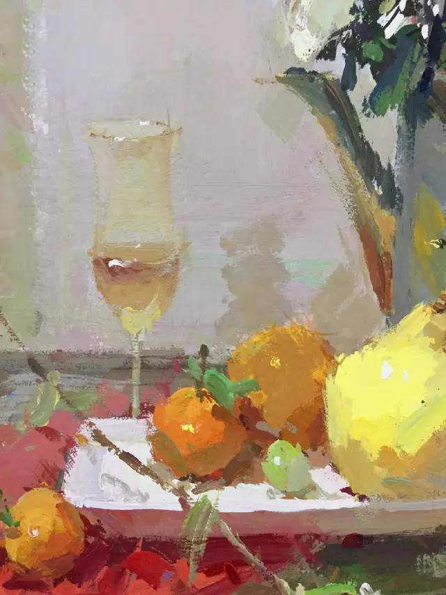 超强干货丨色彩静物难点之玻璃器皿的处理方法