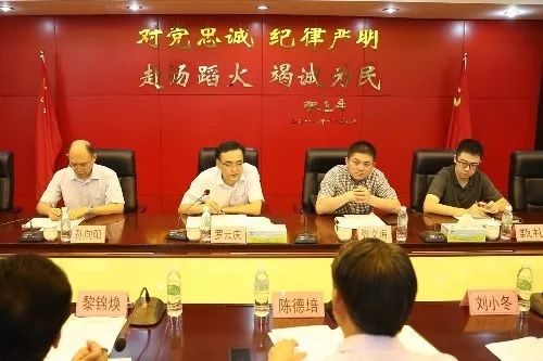 省消防救援总队罗云庆总工程师率队到肇庆开展防风险