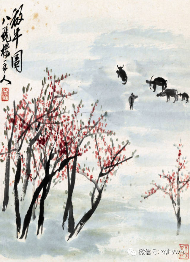 书画 | 白石老人山水册页