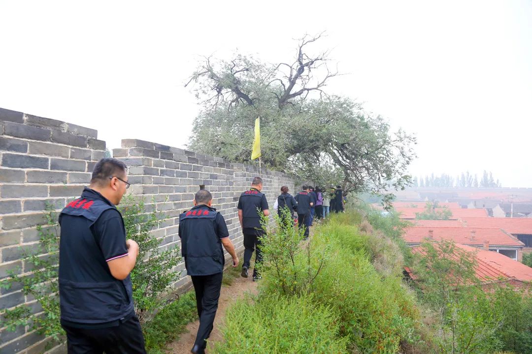 全体人员先后在山阴广武风景名胜区,桑干河湿地公园,王家屏纪念园等地