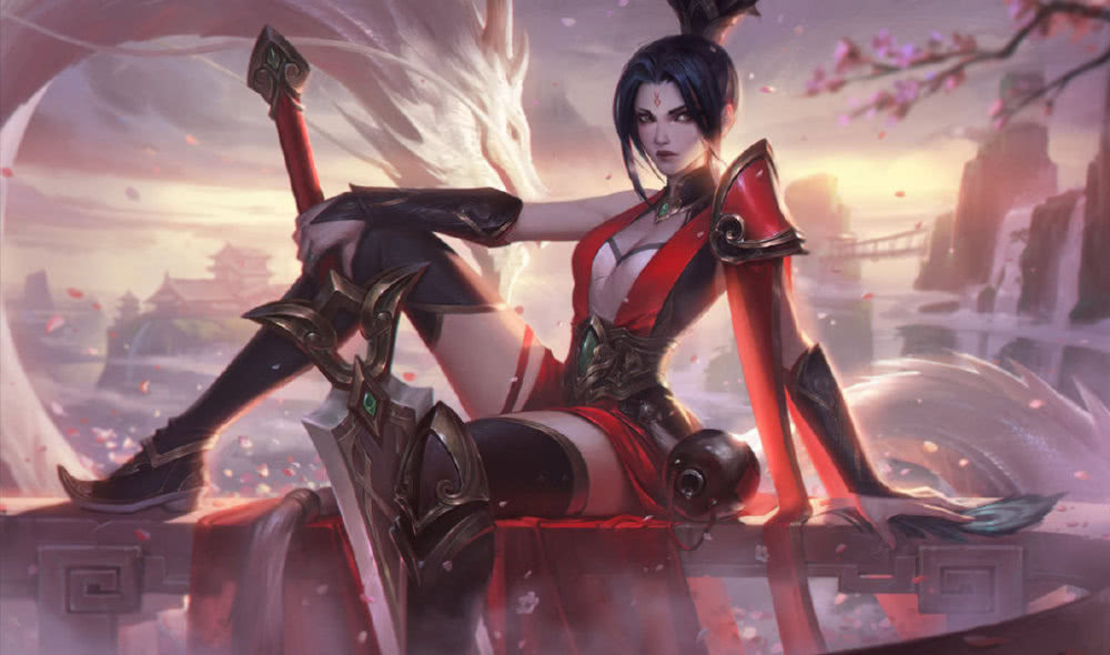 瑞文的还好,非常符合瑞文的气质,更是让lpl的玩家有一种花木兰的感觉