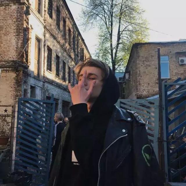 个性帅气欧美男生头像