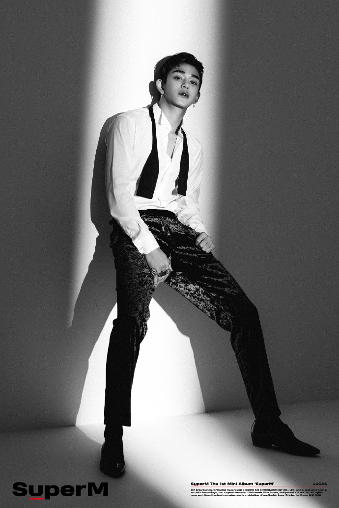 superm黄旭熙第二版预告照公开港仔展现致命魅力
