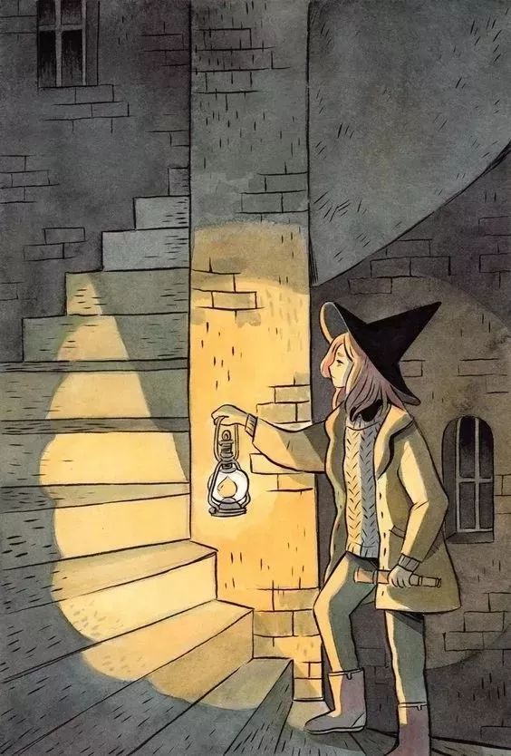 圈粉百万的北欧宫崎骏她的插画实在是太治愈人心了