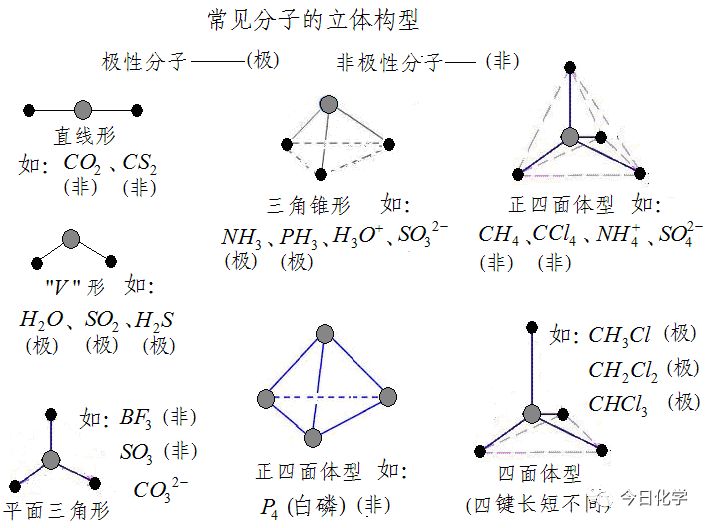 《分子结构与性质》知识点