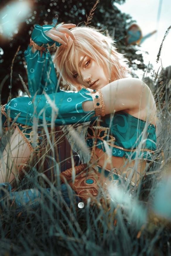 哪来的"腰"怪?《塞尔达传说》大佬女装cos林克