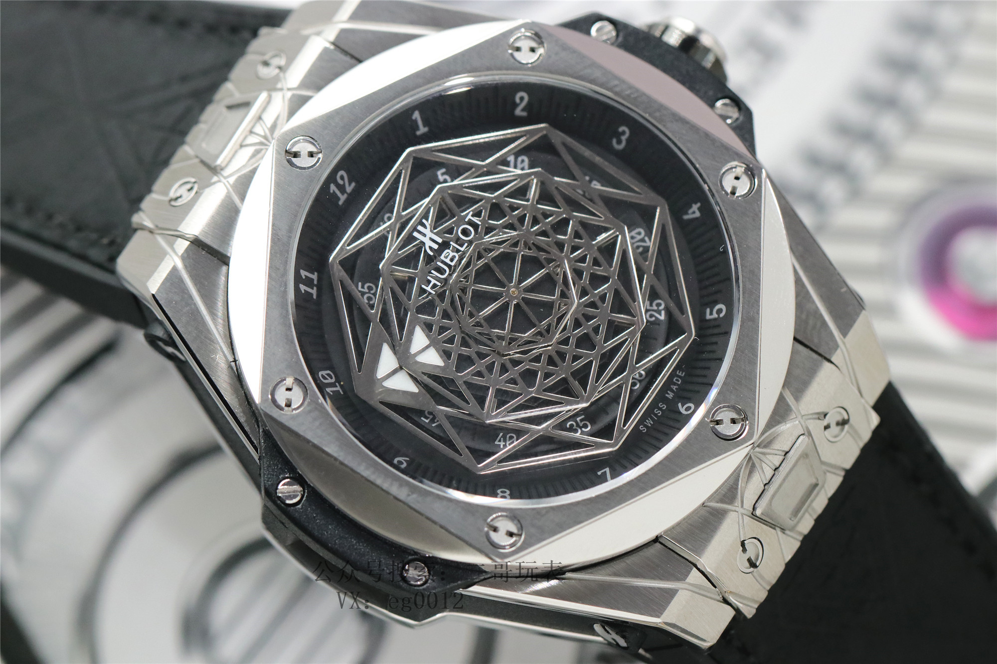 二哥玩表一款自带纹身的表tmf厂宇舶恒宝大爆炸415刺青系列