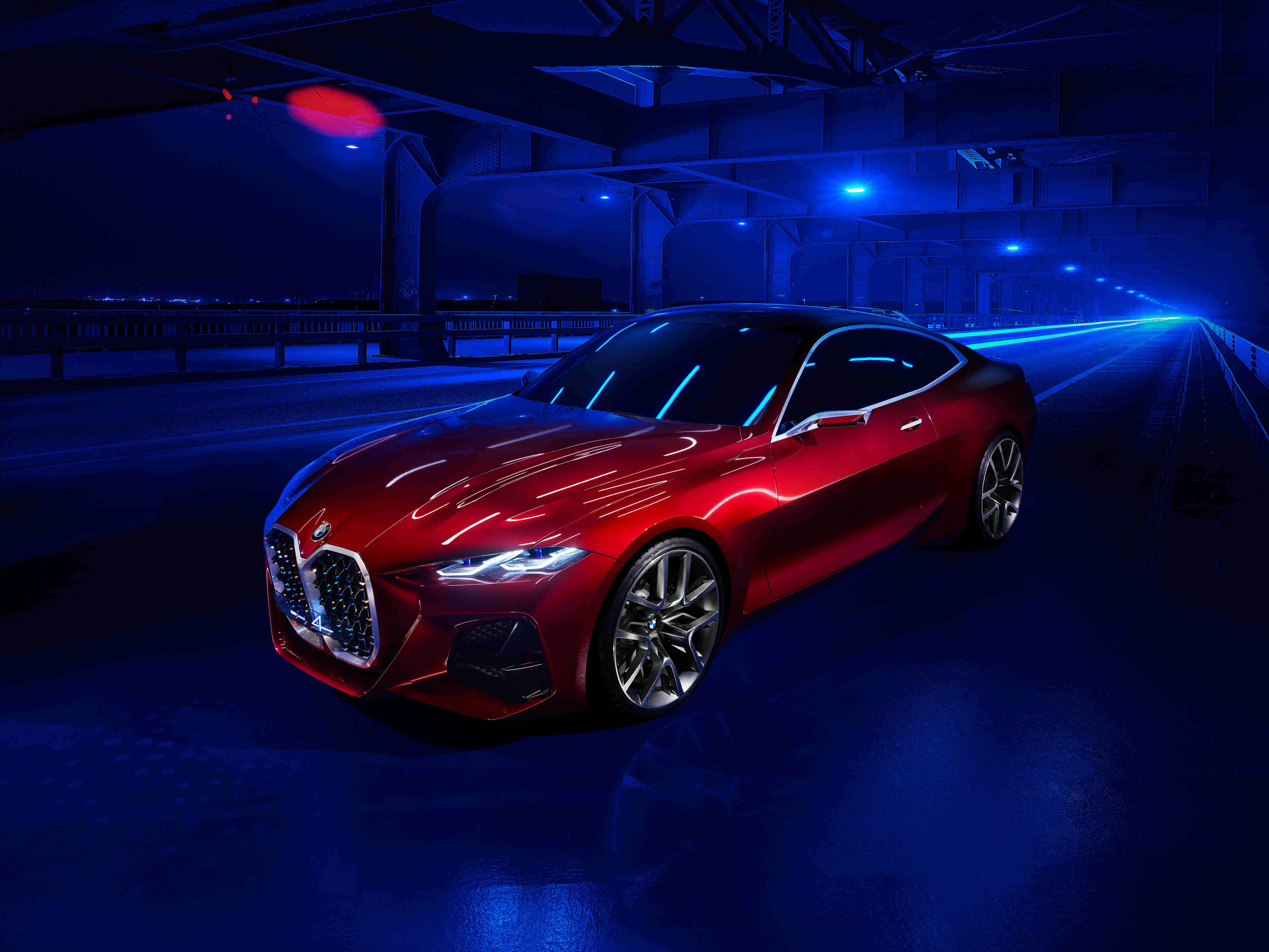 bmw concept 4概念车亮相2019法兰克福车展