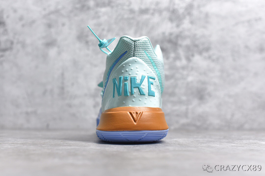 欧文nike kyrie 5 sbsp ep 海绵宝宝动画之章鱼哥主题篮球鞋