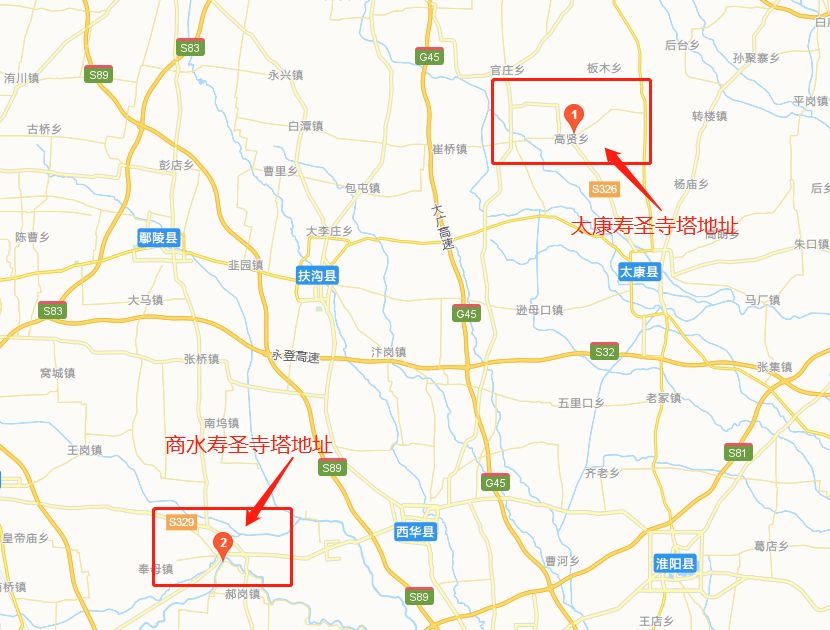 太康寿圣寺塔该塔位于河南省太康县高贤乡,在乡政府东北约300米处,为