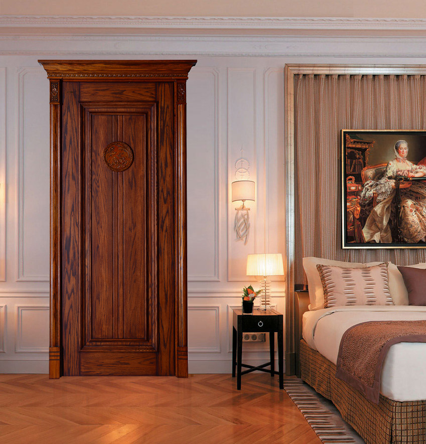 卧室门用什么门好卧室门选择技巧卧室门对门风水化解方法