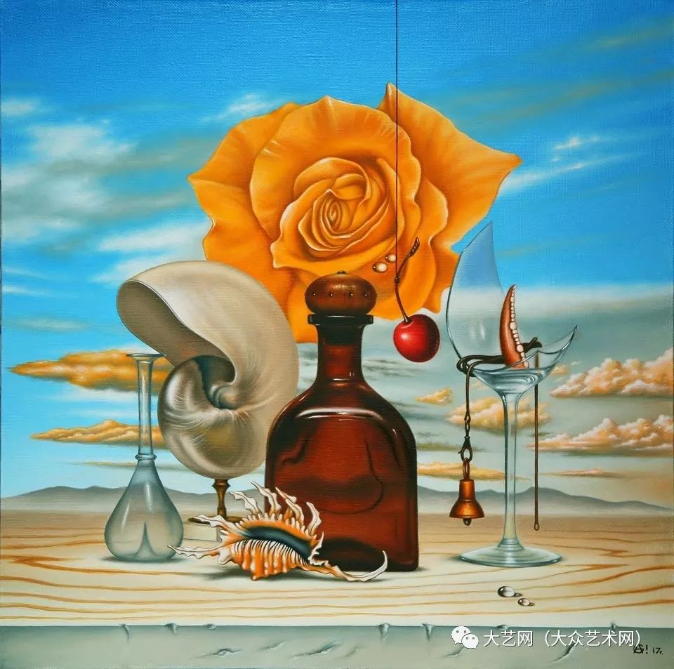 大众艺术网与超现实主义大师的如影随形俄罗斯超现实主义画家安德烈戈