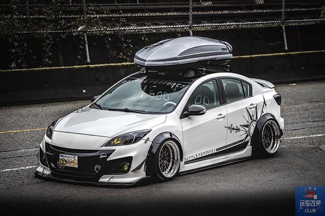 将马自达3改装成马自达3旅行版就是这么有个性