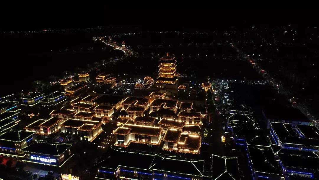 泗洪璀璨烟火点亮星空古城宛若天宫