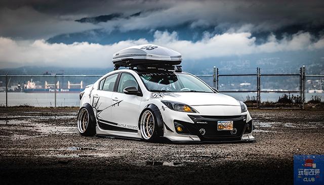 将马自达3改装成马自达3旅行版就是这么有个性