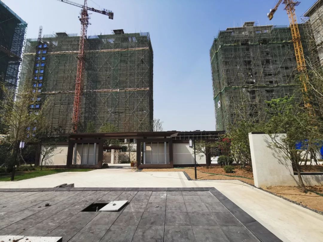 浓情九月钟祥天赐蓝湾期待已久的洋房开建