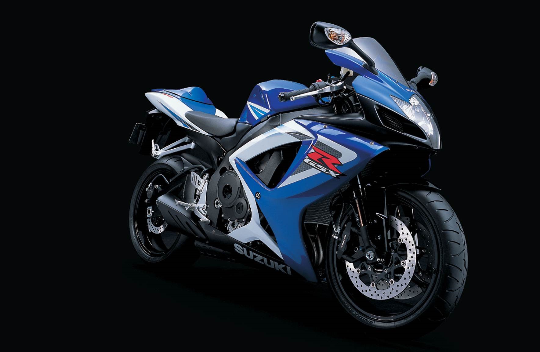 6 铃木gsx-r75043mm showa bpf全可调倒叉搭配双tokico辐射卡钳,操控