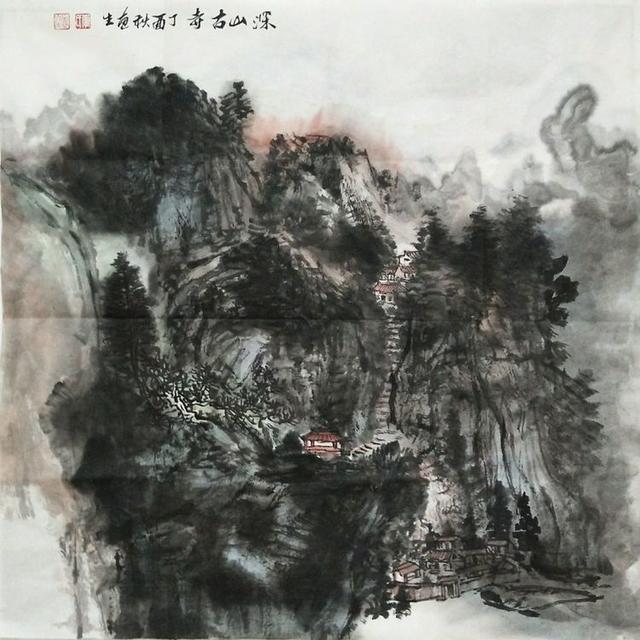 河北著名画家李惠生承德兴隆写生游记