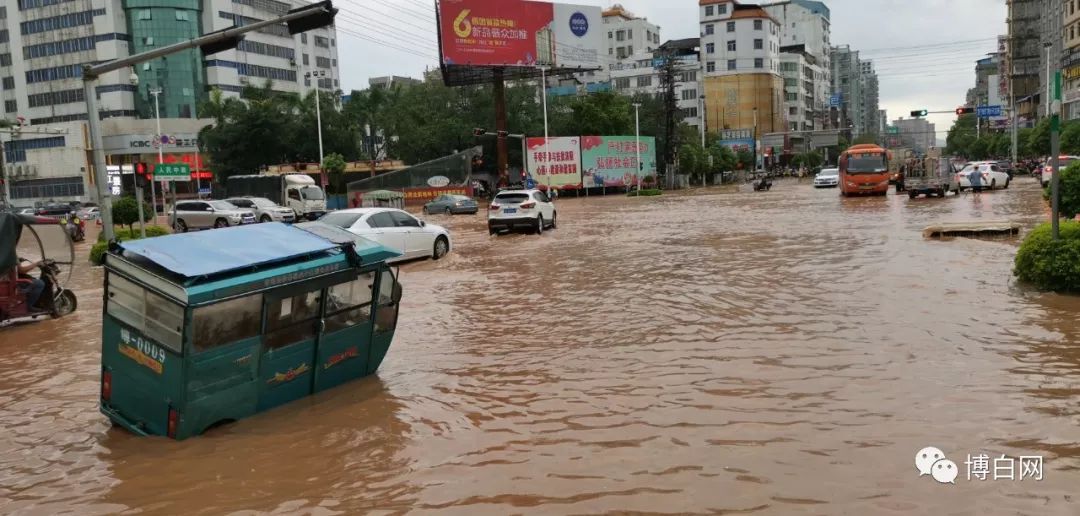 暴雨过后博白大转盘再次刷爆朋友圈