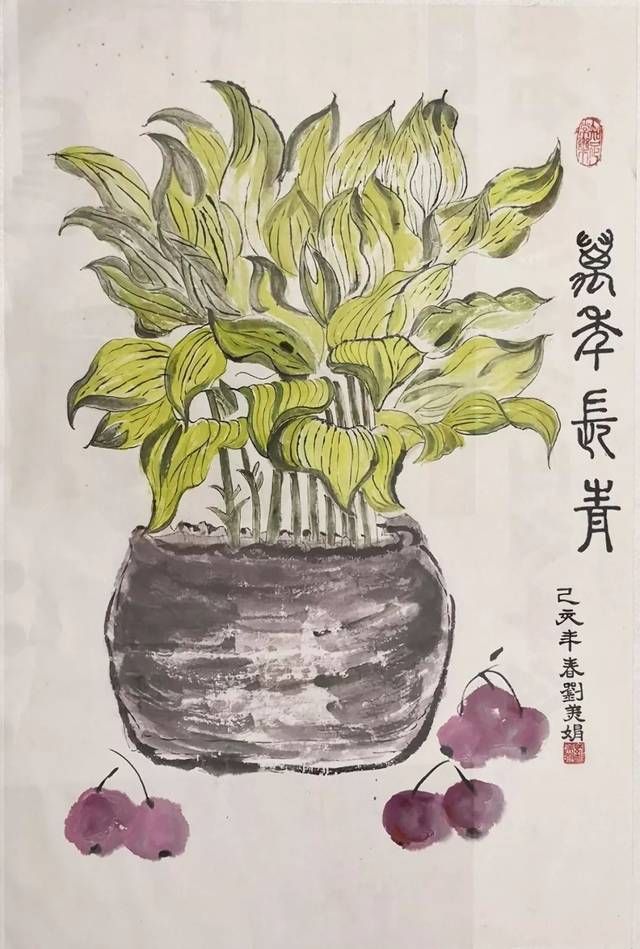 描写盆景艺术的对联图片