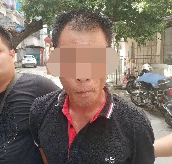 汕尾陆丰警方在揭西县河婆镇抓获43岁涉毒博美男