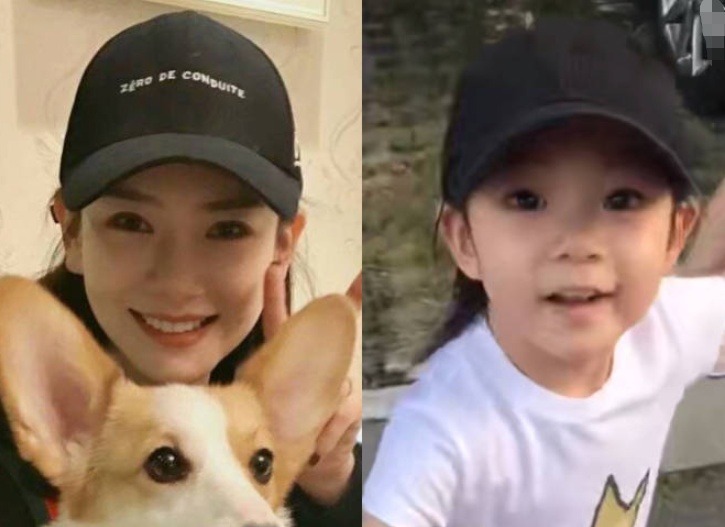 戚薇和女儿一模一样看清戚薇妈妈长相后祖孙三代的基因太强了