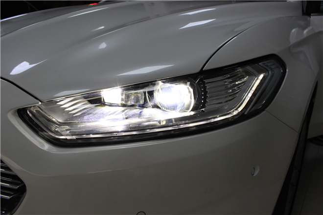 南通福特蒙迪欧原厂全led大灯总成前六雷达泊车辅助系统