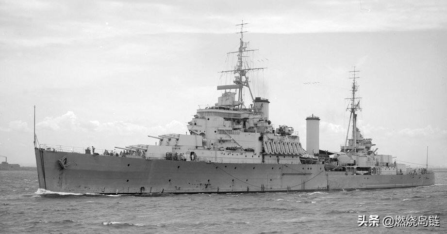 全部以英国直辖殖民地命名的皇家海军斐济级轻巡洋舰