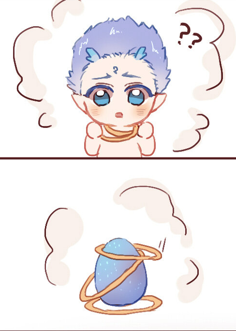 哪吒给敖丙戴上乾坤圈把他变成了龙蛋最后还要自己去孵蛋