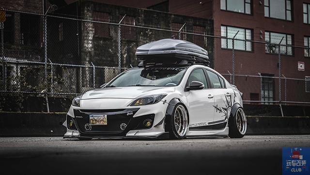 将马自达3改装成马自达3"旅行版",就是这么有个性!