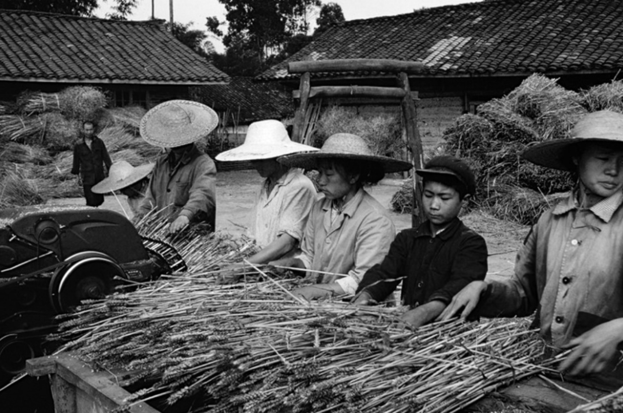 80年代初年中國農村的老照片