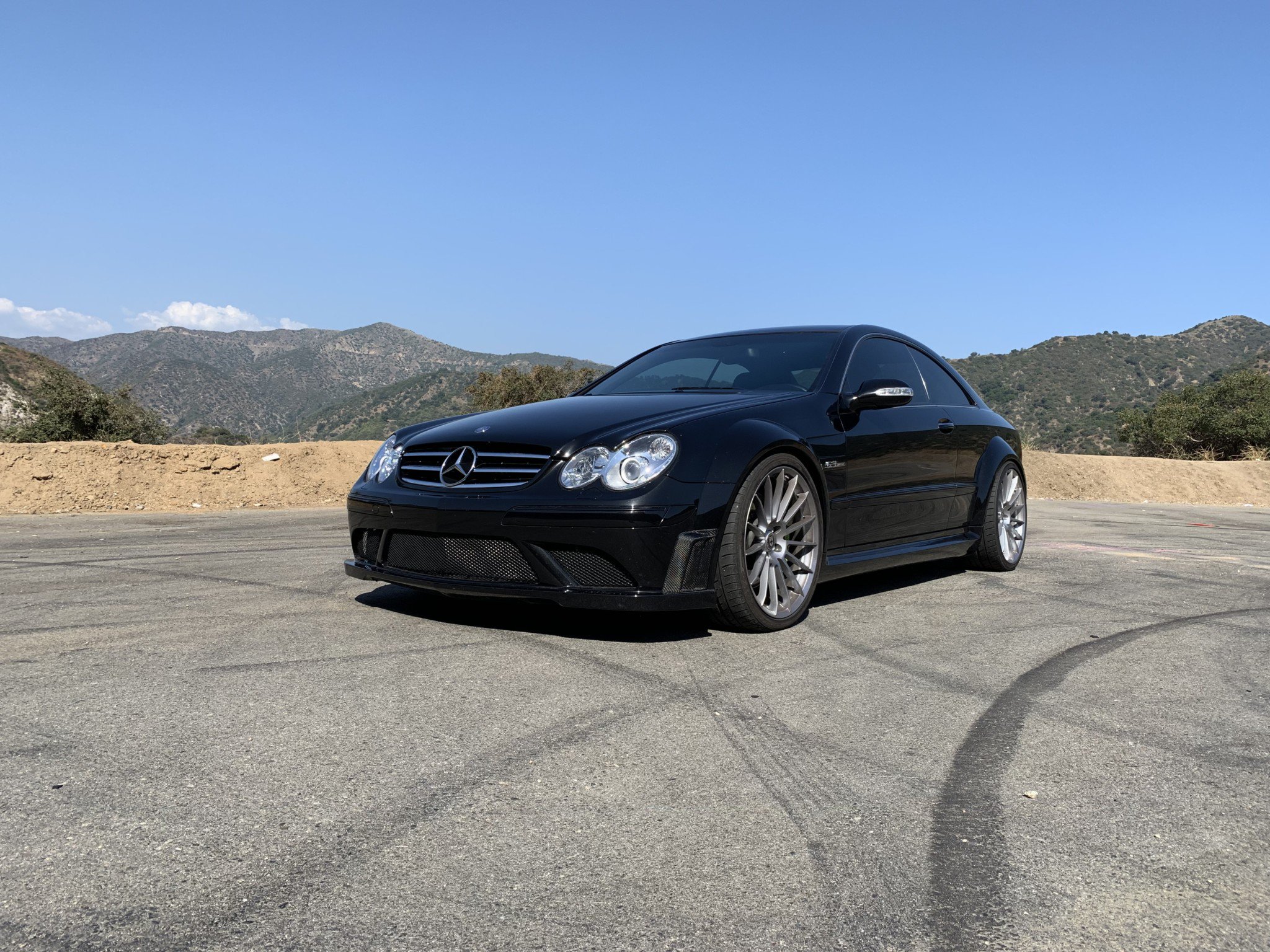 仅生产500台的2008款奔驰amg clk 63!6.2升v8引擎