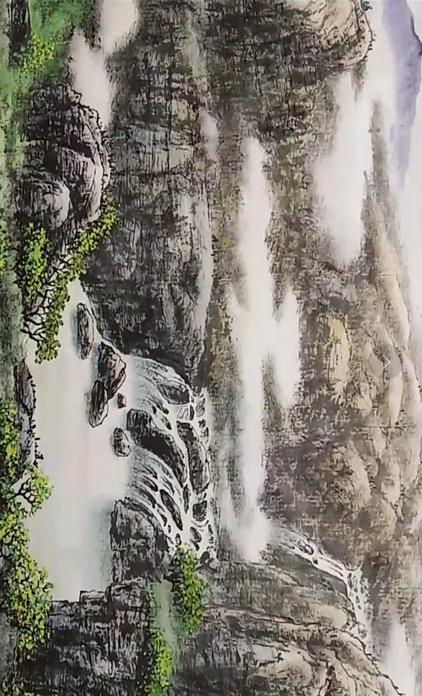 画家张淑芳难得一见的诗书画全面发展的才女