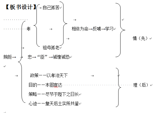 陈情表教学设计图片