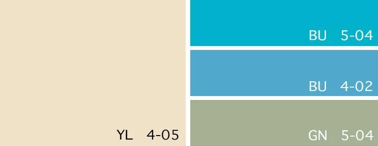 色卡:纳瓦霍黄/潜水蓝/挪威蓝/灰绿色03春天的交响诗色卡:深紫红色
