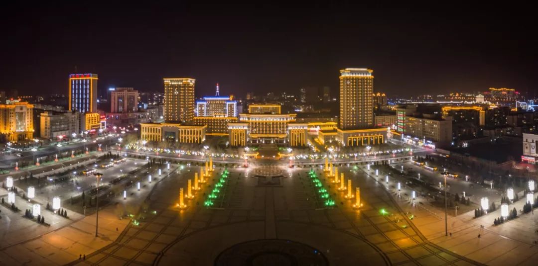 白银最美的夜景_城市