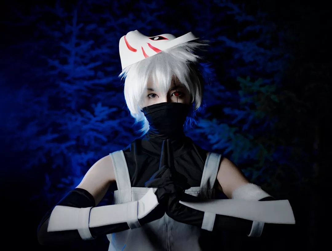 卡卡西生日贺旗木卡卡西cos正片欣赏