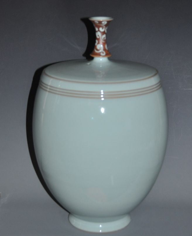 玉松汝瓷李晓涓作品再获国家级大奖