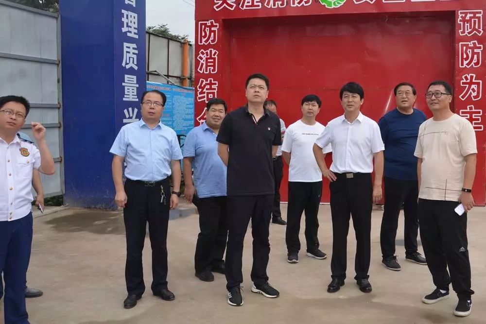 沙河王文玉市长中秋节带队检查这些工作