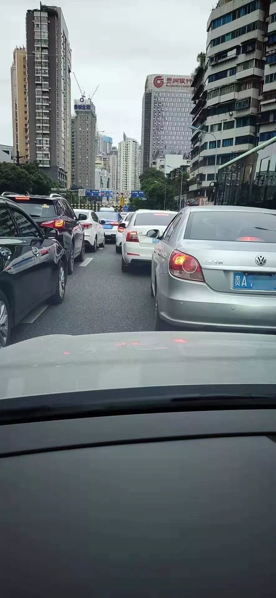 预计到今天会堵车没想到会辣么堵看到贵阳取消"开四停四"内心有种说不